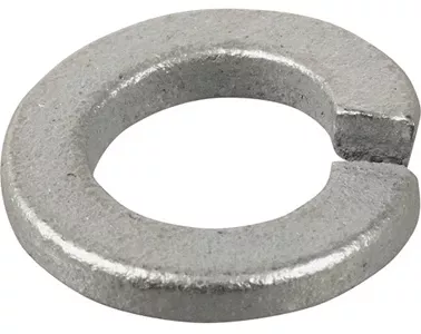 1/2 In. D Hot-dipped Galvanized Steel Split Lock Washer 100 Pk