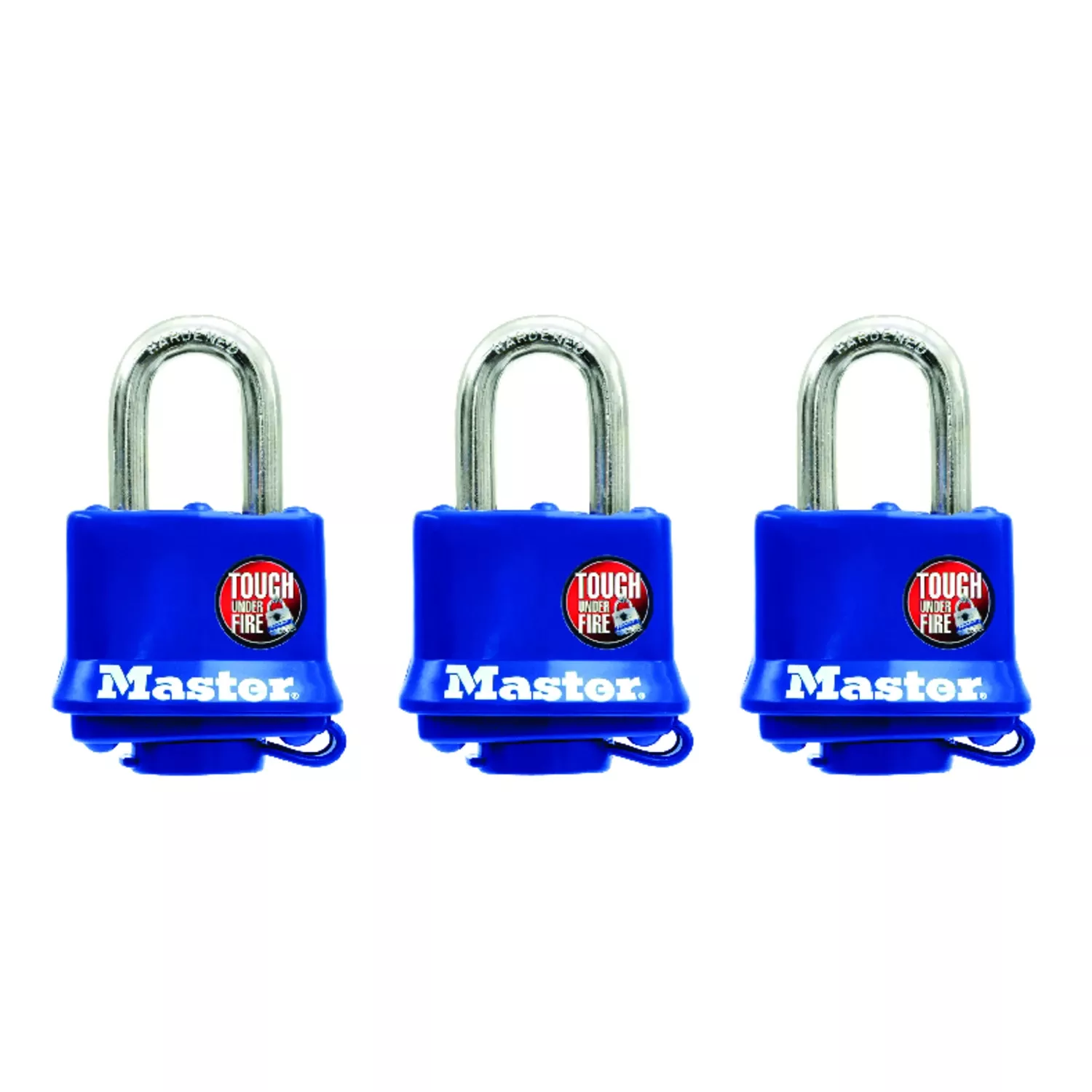 1-5/16 In. H X 1 In. W Vinyl Covered Steel Double Locking Weather-resistant Padlock