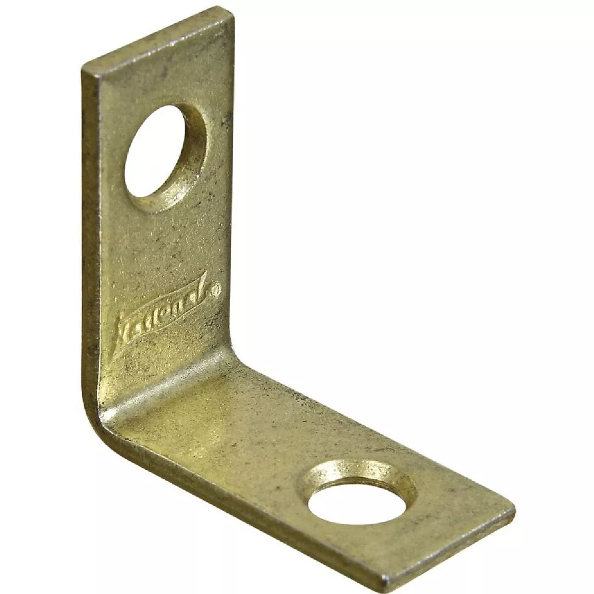 1 In. H X 0.5 In. W X 0.07 In. D Brass-plated Steel Inside Corner Brace