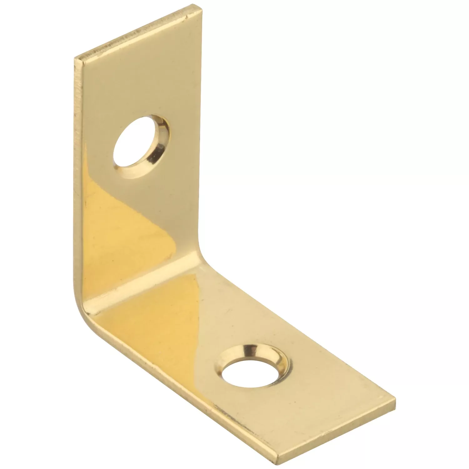 1 In. H X 1/2 In. W X 0.06 In. D Solid Brass Inside Corner Brace