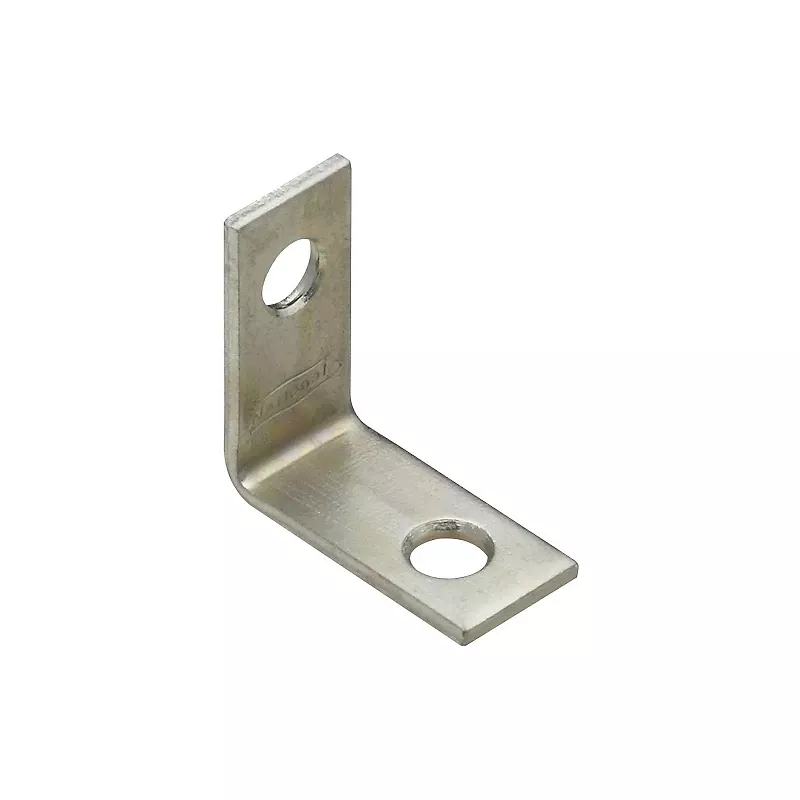 1 In. H X 1/2 In. W X 0.07 In. D Zinc-plated Steel Inside Corner Brace