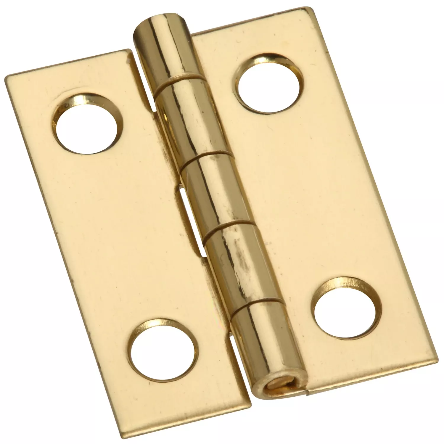 1 In. L Solid Brass Broad Hinge 1 Pk