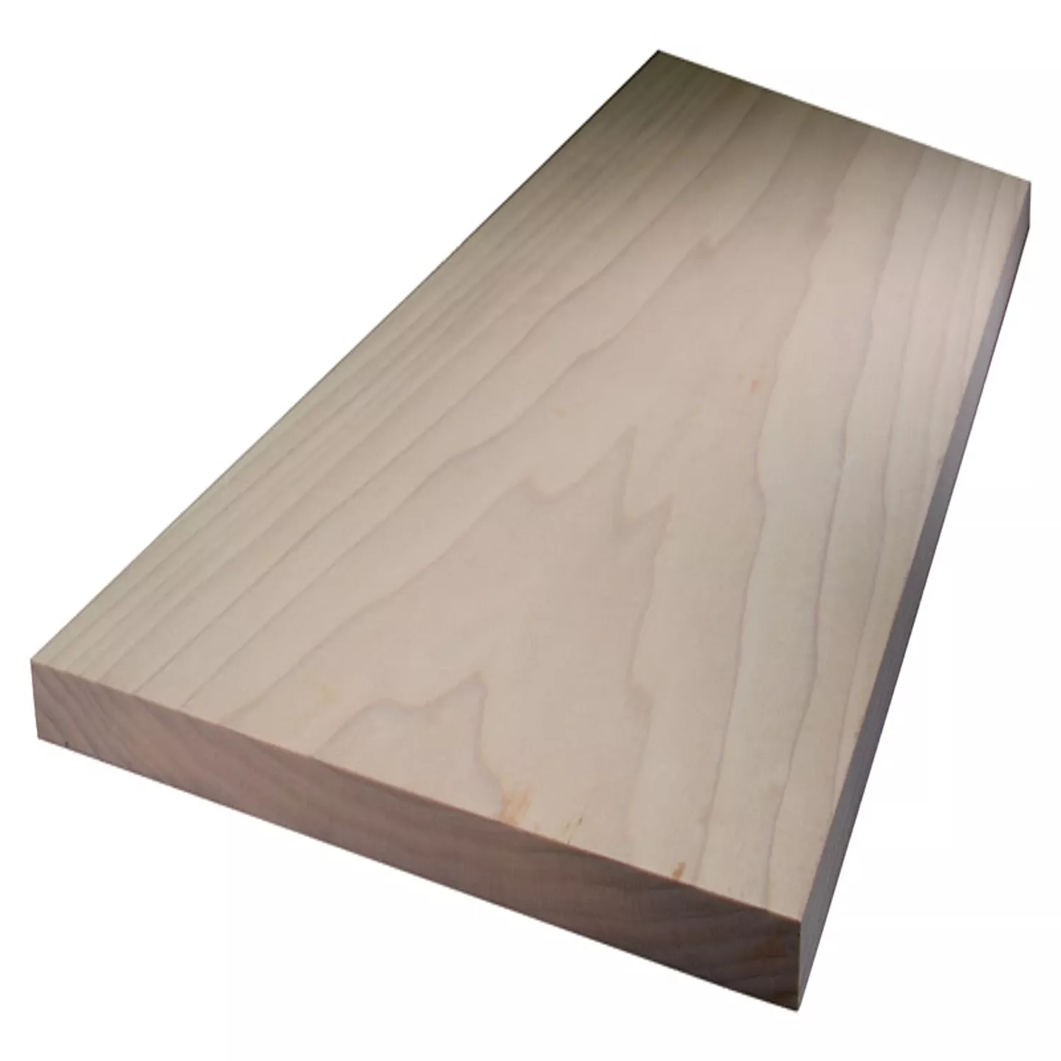 1 In. X 12 In. X 4 Ft. Poplar Board - Clear Grade Lumber