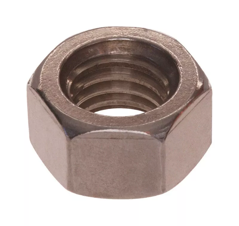 #10-32 In. Stainless Steel Sae Hex Machine Screw Nut 100 Pk
