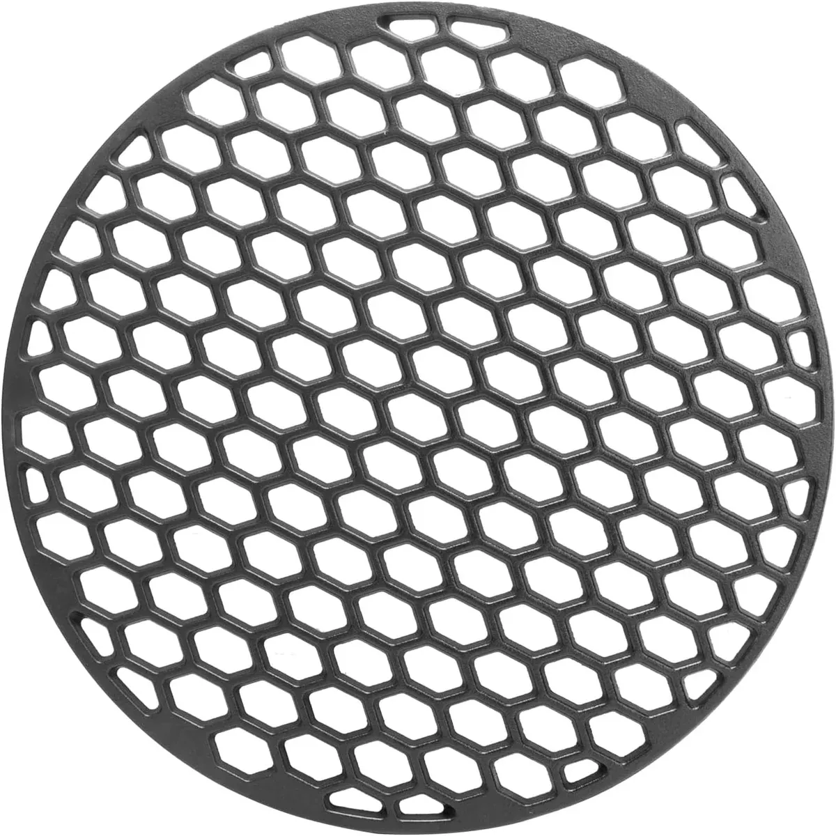 18 inch Ceramic Kamado Grill Cast Iron Grate for Kamado Joe Classic I/II/III, Large Big Green Egg, Vision VGKSS-CC2 and Outdoor Gourmet FSOGBG2106