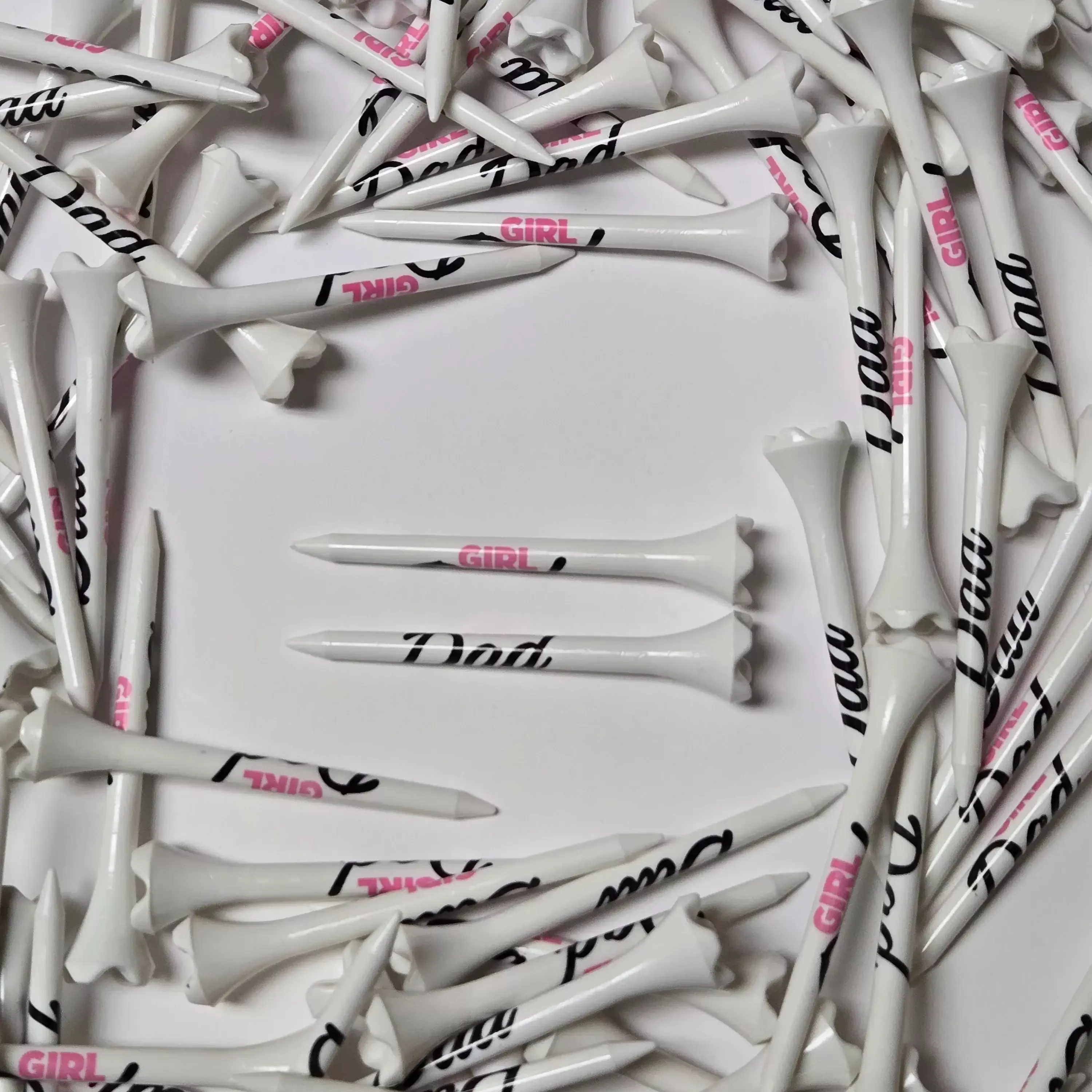 2 ¾" Pride Performance Girl Dad Golf Tees