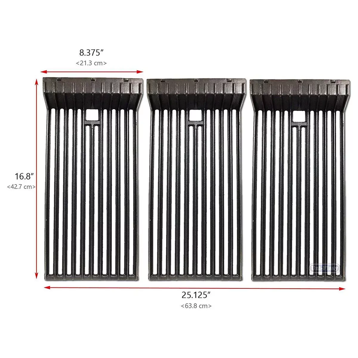 3Pcs Cooking Grid Grates Kit for Broilmaster D3, G3, P3, S3, T3, U3 etc Gas Grills