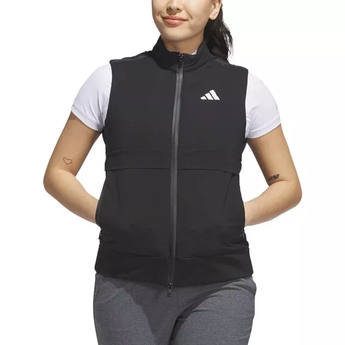 adidas Womens Ultimate365 Tour Frostguard Full-Zip Golf Vest