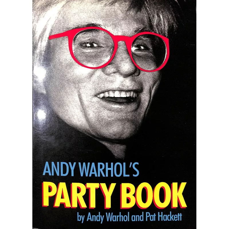 “Andy Warhol’s Party Book” WARHOL, Andy and HACKETT, Pat