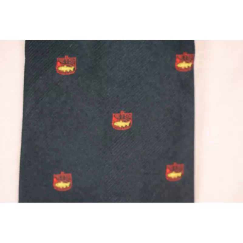 “Anglers’ Club Of New York Navy Motif c1980s Member’s Tie” (SOLD)