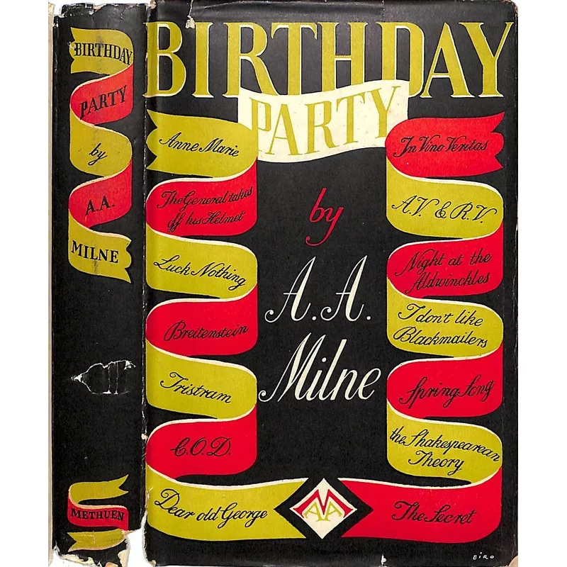 “Birthday Party” 1949 MILNE, A.A.