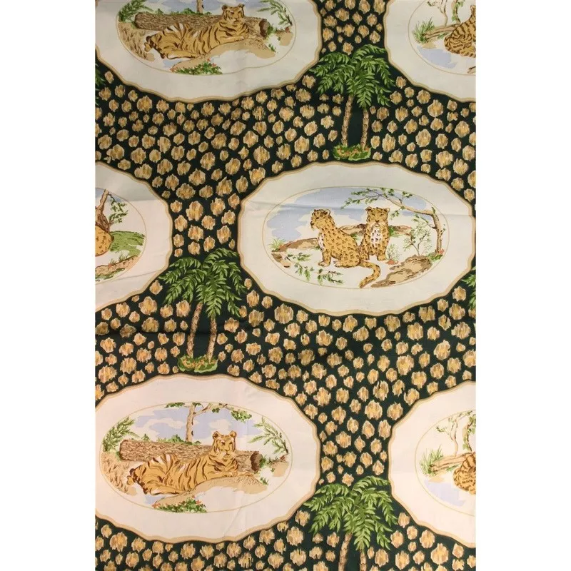 “Bob Collins & Sons Safari Print c1987 Fabric” (SOLD)
