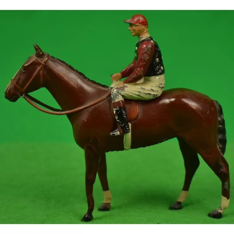 “Britains c1940s Jockey & Racehorse” (SOLD)