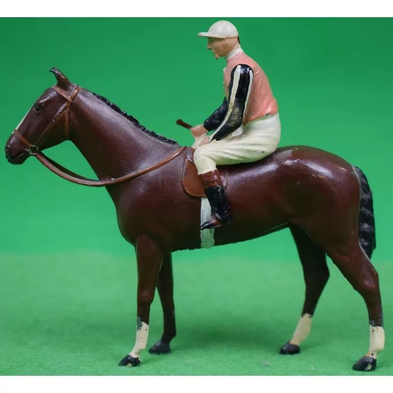 “Britains x C.V. Whitney Jockey & Racehorse”