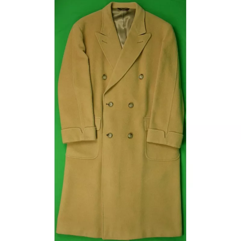 “Brooks Brothers Camel Hair Polo Coat” Sz: 46L (SOLD)