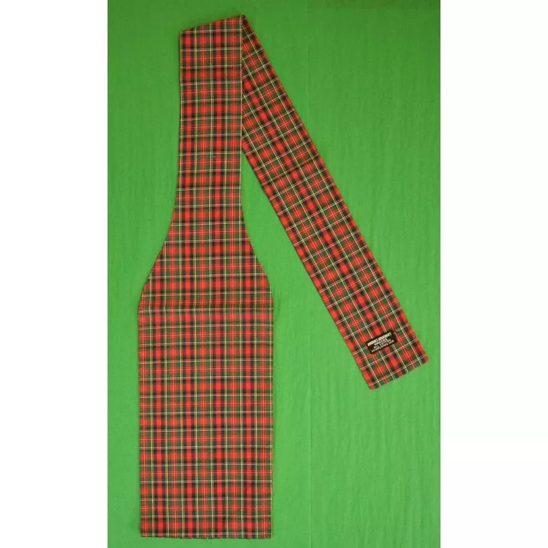 “Brooks Brothers Royal Stewart Tartan Plaid Cotton Cravat” (SOLD)