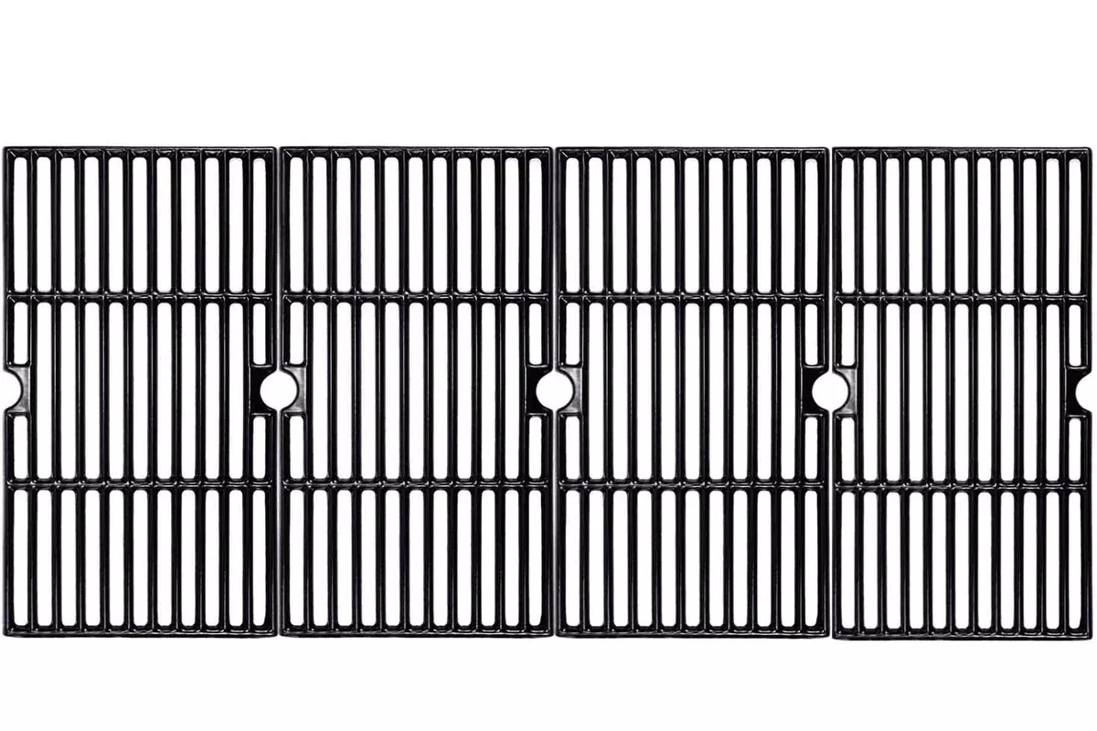 Cast Iron Cooking Grates for CharBroil 463230513, 463230510, 466226113, 469235815, 466225712 6 Burner Gas Grills