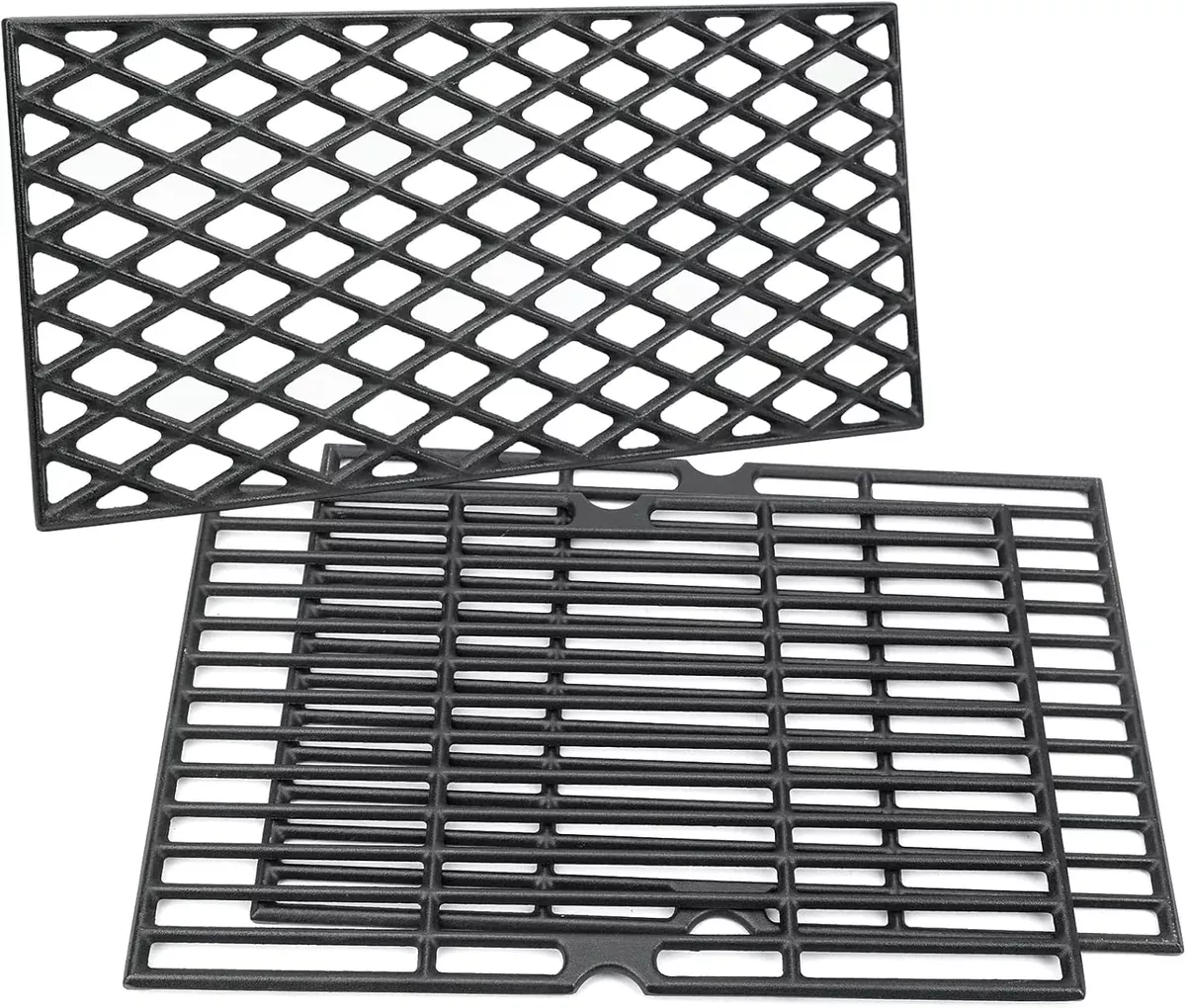Cast Iron Cooking Grates for Dyna Glo DGH485CRP, DGH450CRP, DGH474CRP, DGB495SDP, DGH483CRP 5-Burner Propane Gas Grills