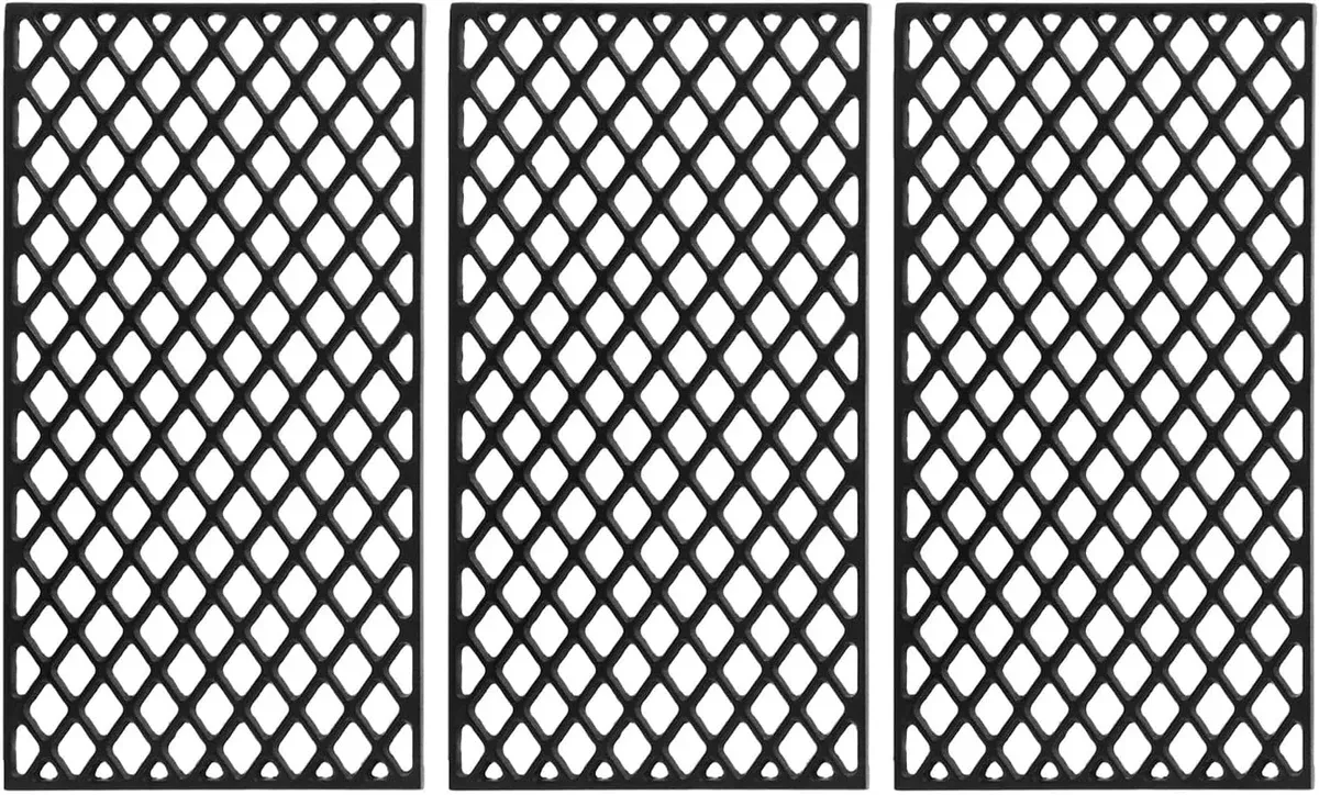 Cast Iron Grill Grates Kit for Pit Boss 1000 Series PB1000T2 PB1000T4 PB1000SC PB1000SC1 PB1000SC2 PB1100SPW PB1000XLW1 Wood Pellet Grills