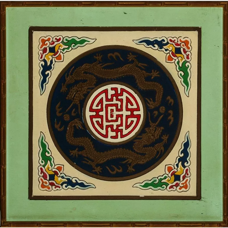 “Chinoiserie Dragon Screen”