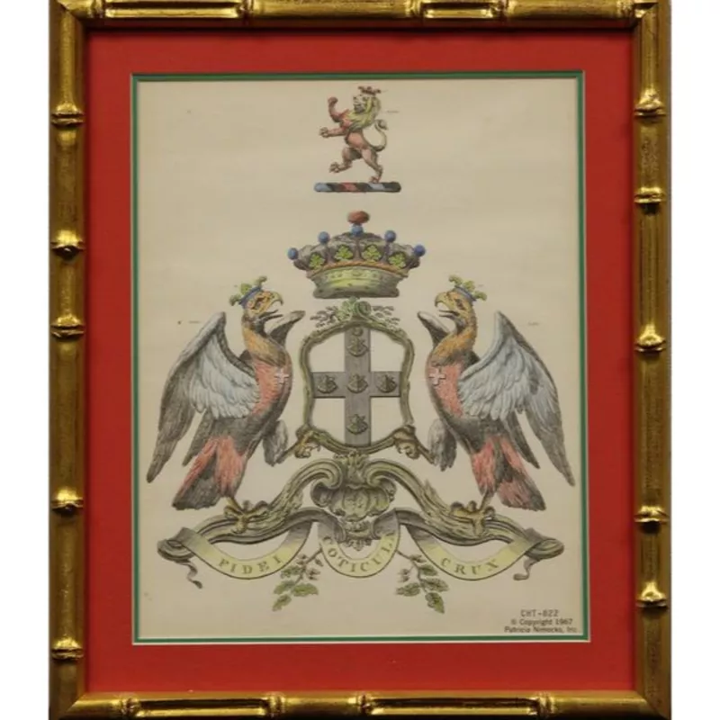 “Duke Of Buckingham Heraldic Coat-of-Arms” 1967