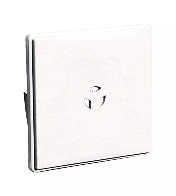 Dutch Lap 6-5/8 In. H X 7/8 In. L Prefinished White Copolymer Mounting Block