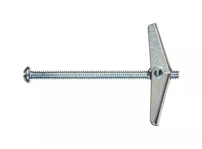 Fas-n- Tite 5/16 In. D X 6 In. L Round Zinc-plated Steel Toggle Bolt 10 Pk