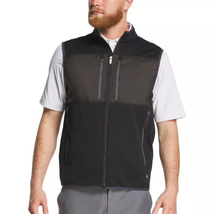 FootJoy ThermoSeries Fleece Golf Vest - Black