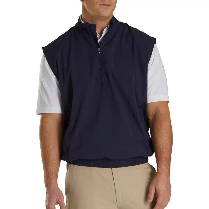 FootJoy Windshirt Golf Vest - Navy