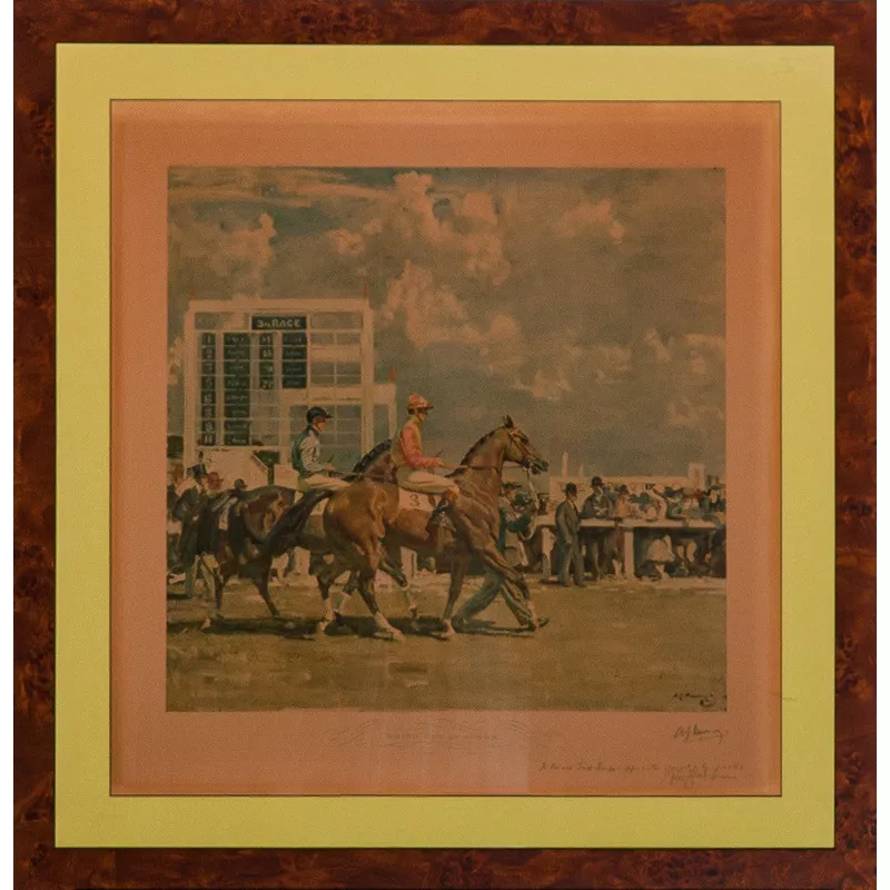 “Going Out At Epsom” (SOLD)