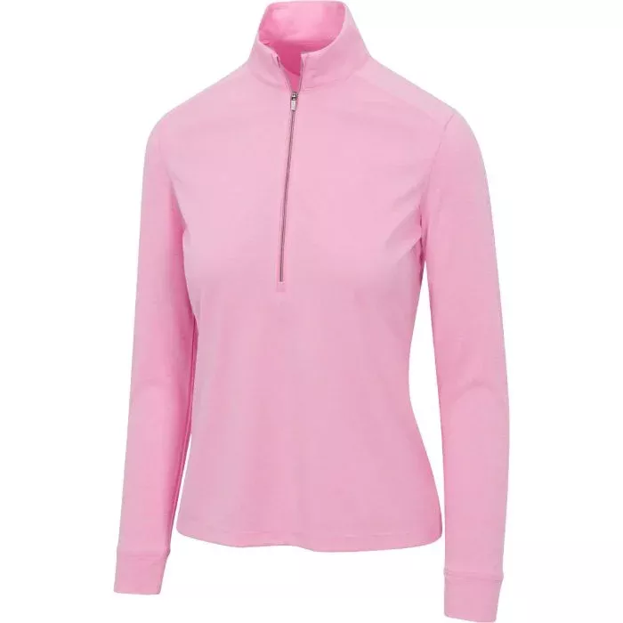 Greg Norman Womens Freedom Performance Half Zip Golf Pullover