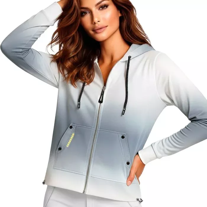 Jamie Sadock Womens Shimmer Sunsense Golf Jacket