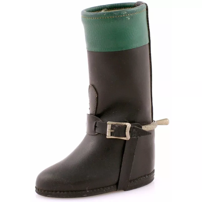 ‘Leather Riding Boot Matchstick Holder’