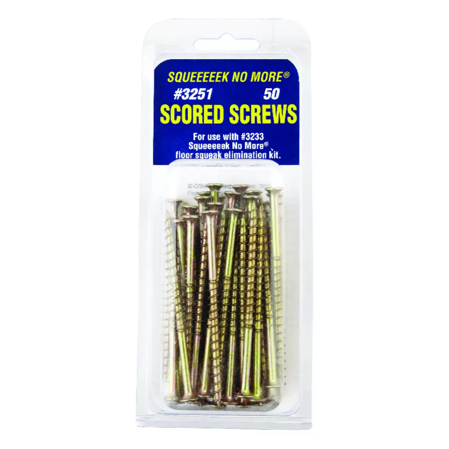 No. 8 X 3 In. L Square Bugle Head Coarse Scored Screws