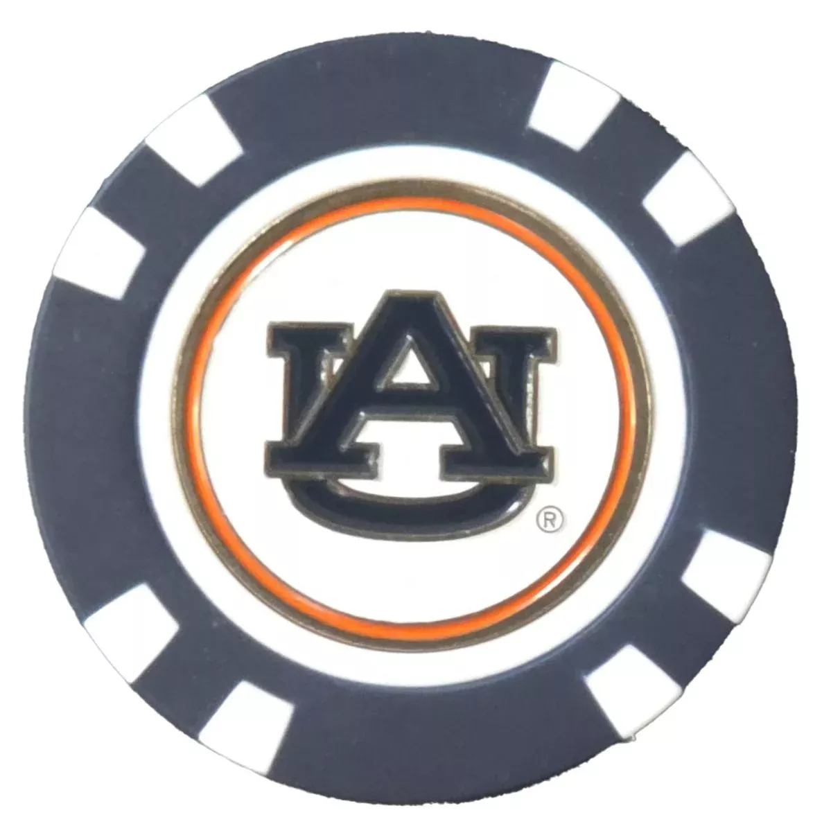 Officially Licensed Auburn Tigers Poker Chip Ball Marker