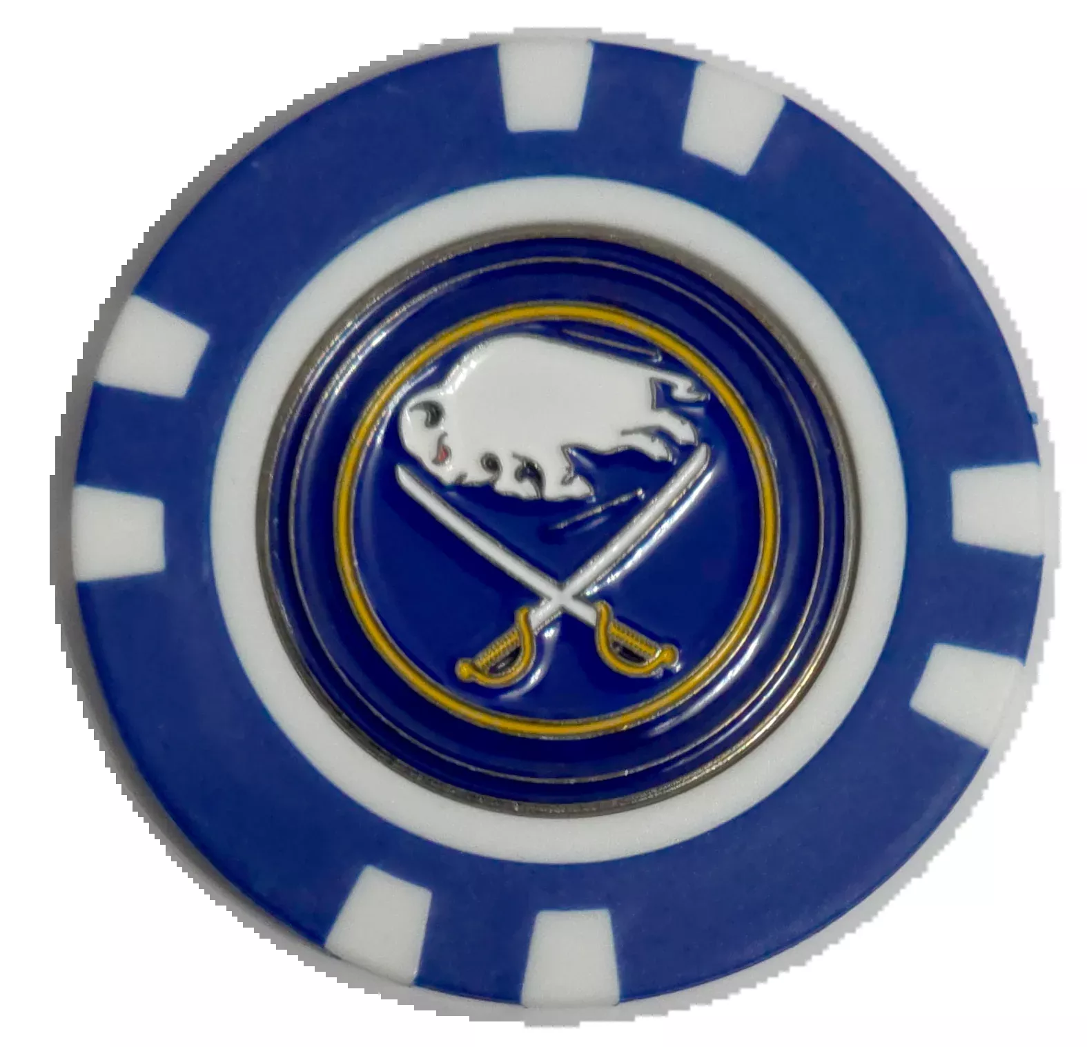 Officially Licensed Buffalo Sabres Poker Chip Ball Marker