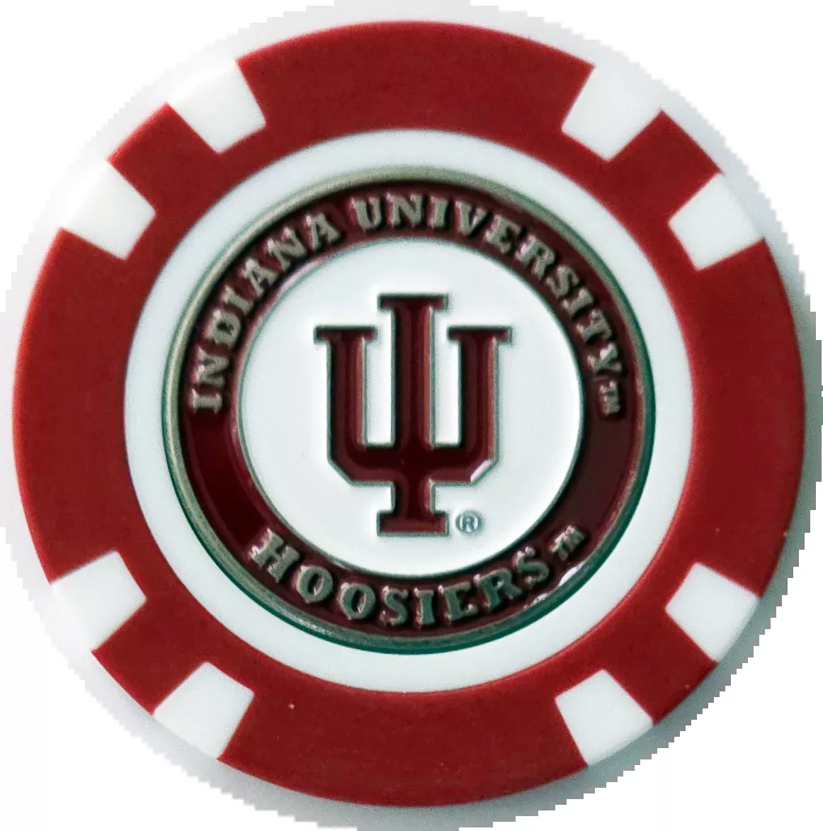 Officially Licensed Indiana Hoosiers Poker Chip Ball Marker