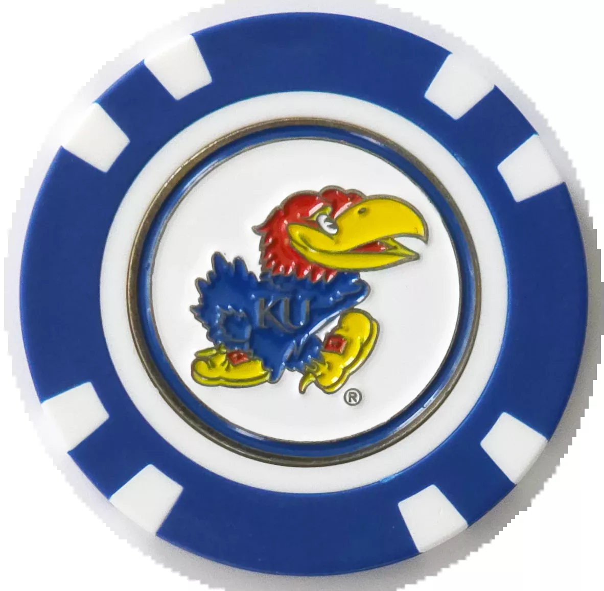 Officially Licensed Kansas Jayhawks Poker Chip Ball Marker