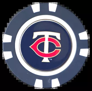 Officially Licensed Minnesota Twins Poker Chip Ball Marker