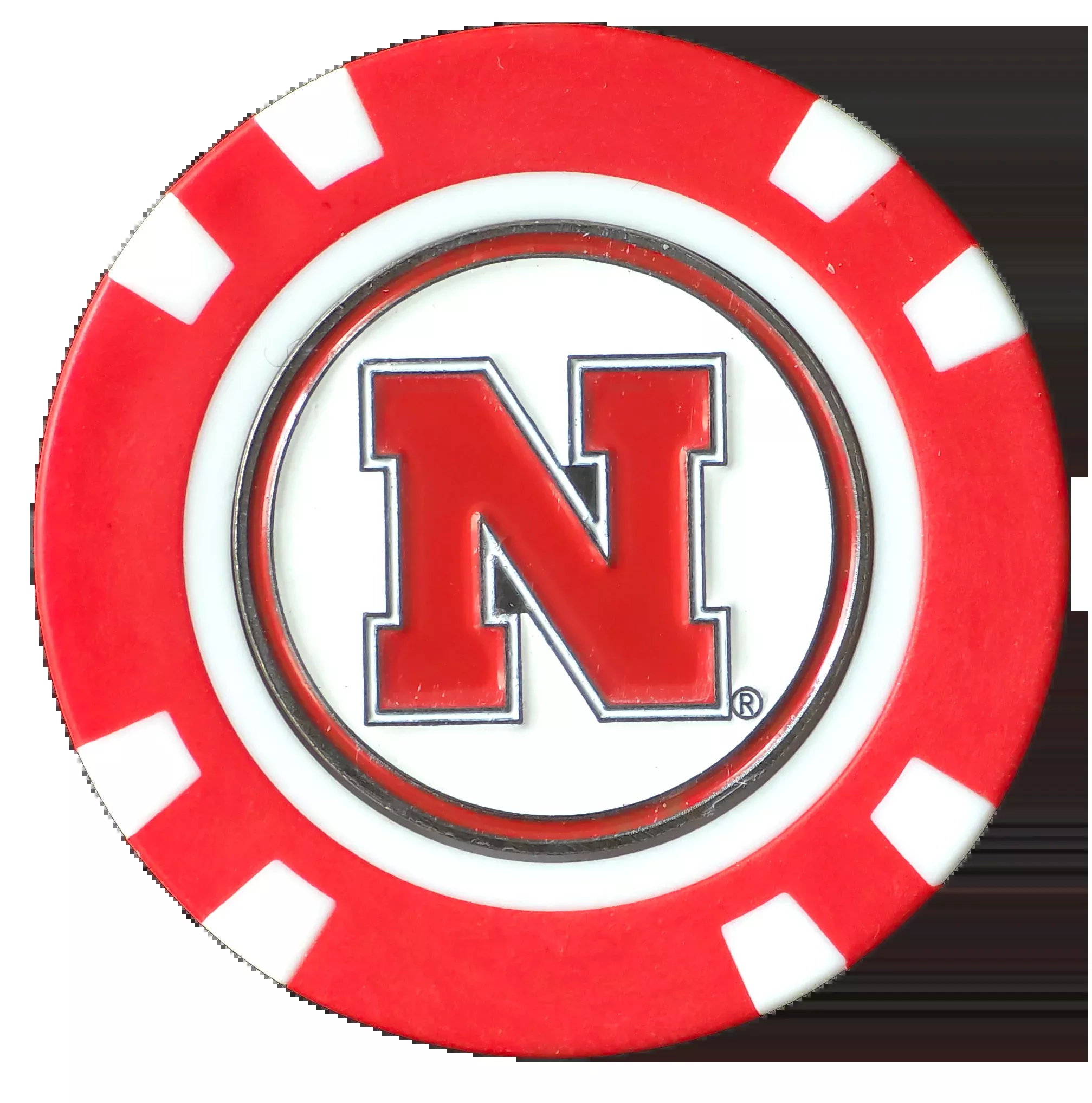 Officially Licensed Nebraska Cornhuskers Poker Chip Ball Marker