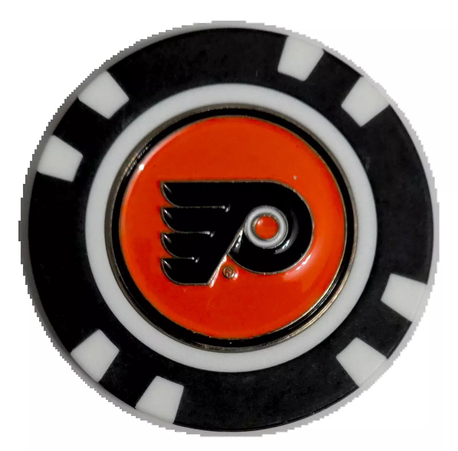 Officially Licensed Philadelphia Flyers Poker Chip Golf Ball Marker