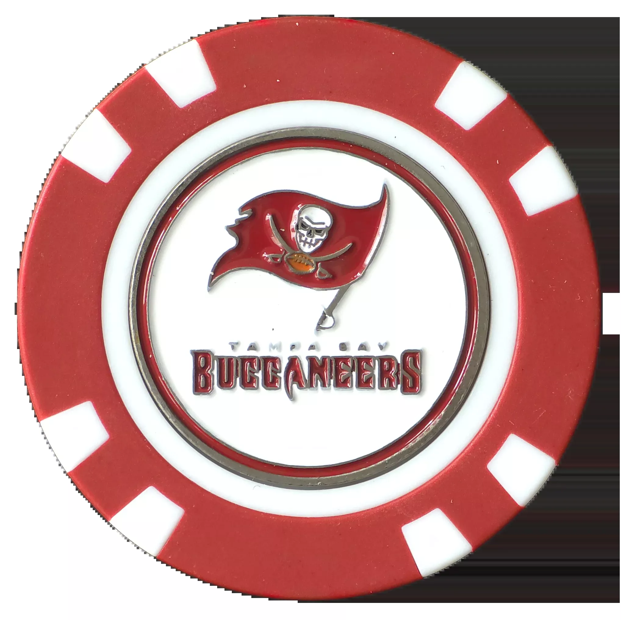 Officially Licensed Tampa Bay Buccaneers Poker Chip Ball Marker