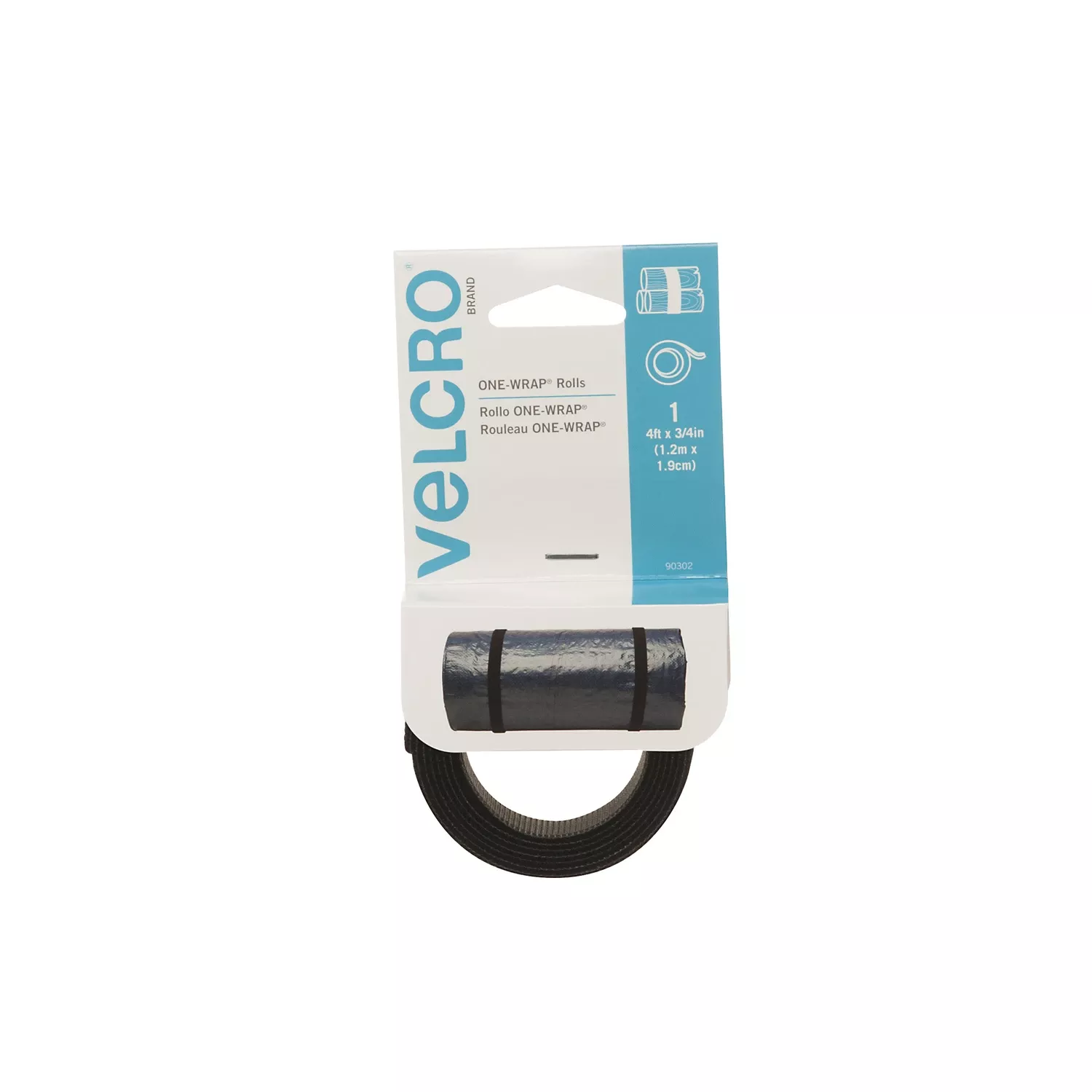 One-wrap Small Nylon Ties 48 In. L 1 Pk