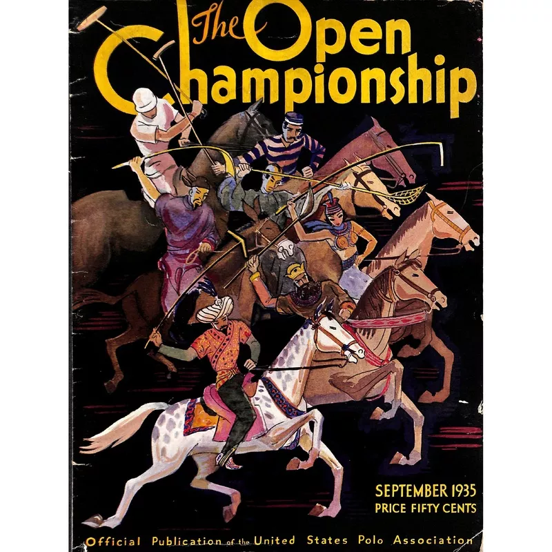 ‘The Open Polo Championship September 1935’