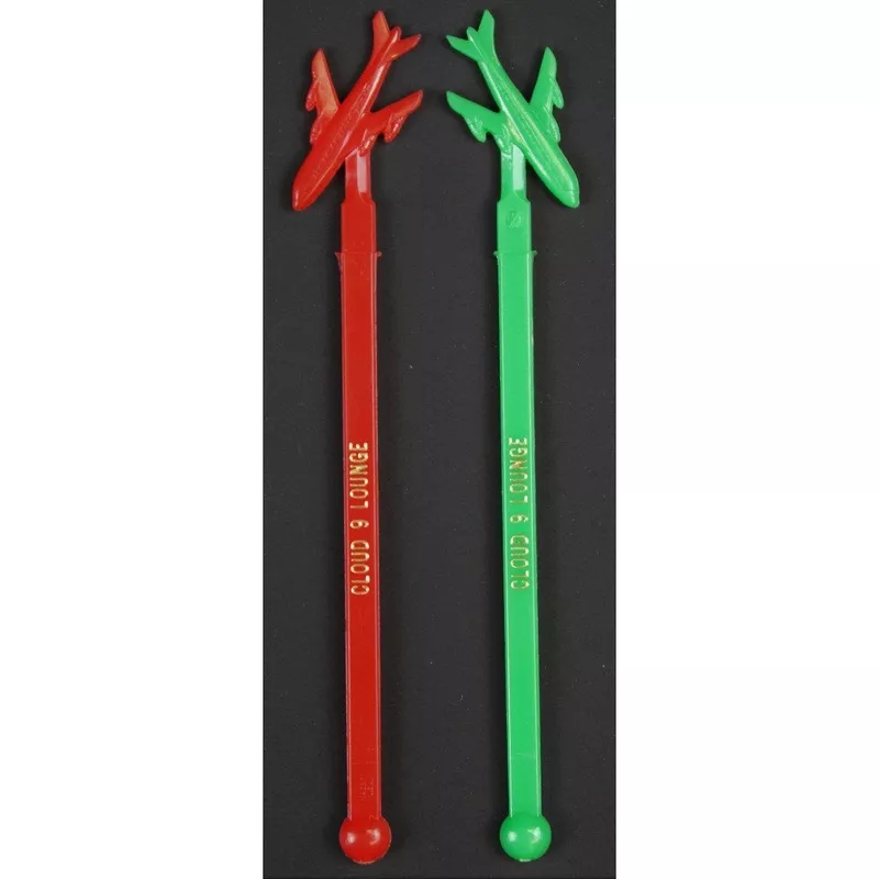 ‘Pair of “Cloud 9 Lounge” Swizzle Sticks’