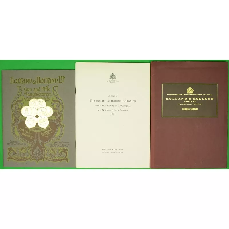 “A Part Of The Holland & Holland Collection w/ A Brief History Of The Company And Notes On Related Subjects” 1976