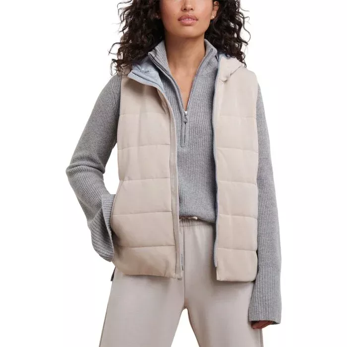 Peter Millar Womens Flora Reversible Golf Vest With Hood