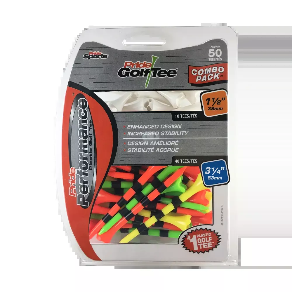 Pride Performance Combo Pack - 3 ¼" & 1 ½" Tees