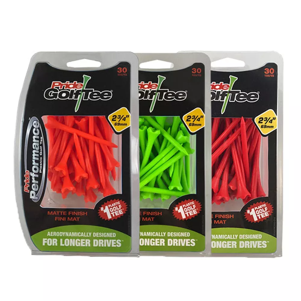 Pride Performance Plastic Tees - Matte Finish