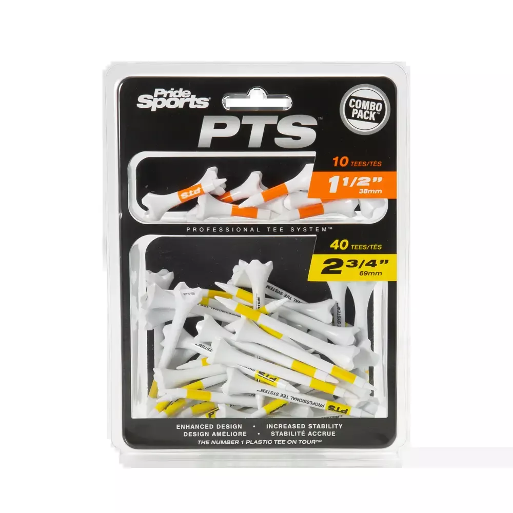 PTS Pride Performance Combo Pack - Includes 2 ¾" & 1 ½" Tees